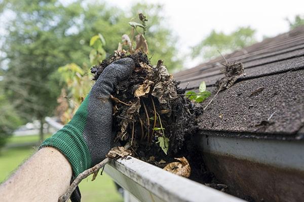 we use environmentally friendly cleaning products when performing gutter cleaning